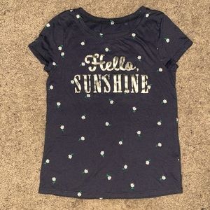 NWOT GIRLS JUSTICE GRAPIC TEE